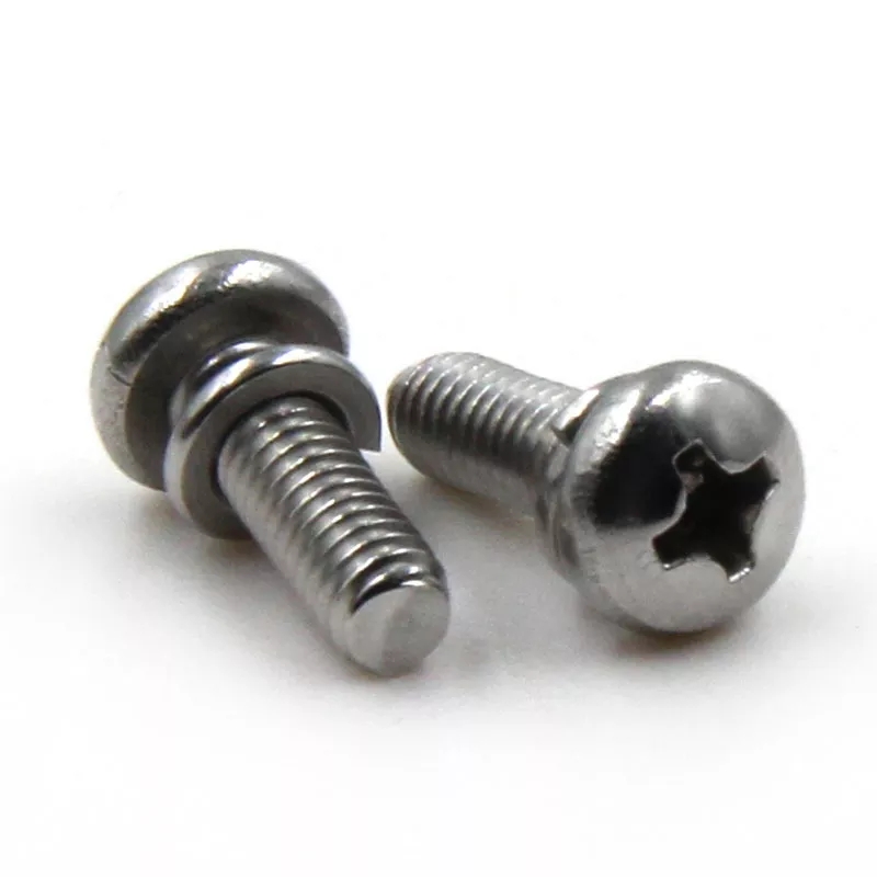 Cross Recessed pan head screws