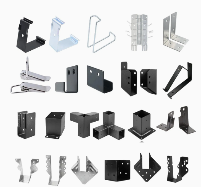 Custom OEM Stainless Steel Copper Brass Aluminum Metal Stamping Hardware Sheet Metal Clip Terminal Machinery Laser Cutting Welding Precision Parts Stamping