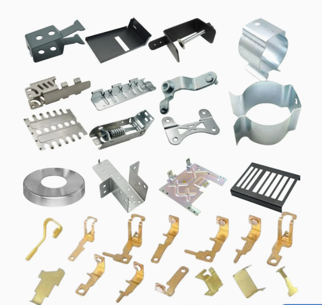 Custom OEM Stainless Steel Copper Brass Aluminum Metal Stamping Hardware Sheet Metal Clip Terminal Machinery Laser Cutting Welding Precision Parts Stamping